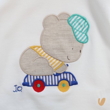 T-shirt orsetto patchwork T-Shirt e Camicia