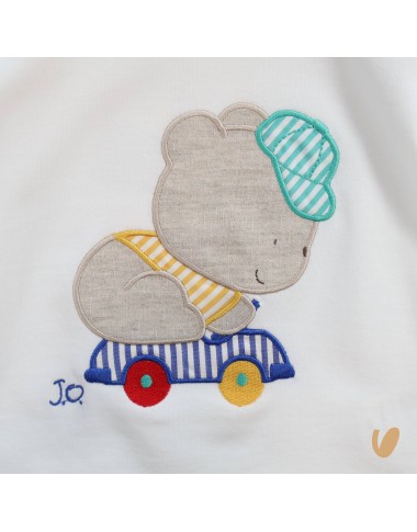 T-shirt patchwork bear