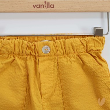 Bermuda in tessuto seersucker Bermuda e Salopette