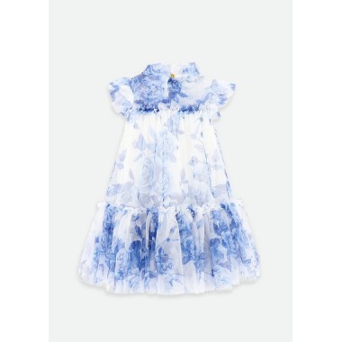 Abito in tulle fiori Abito e Tuta