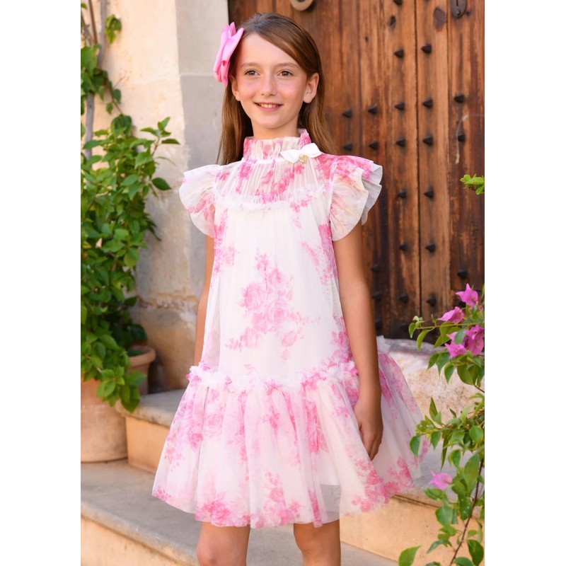 Abito in tulle fiori Abito e Tuta