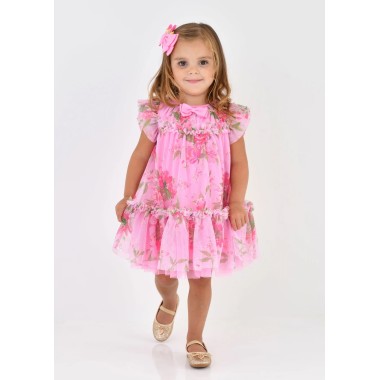 Abito tulle fiori Abito e Tute