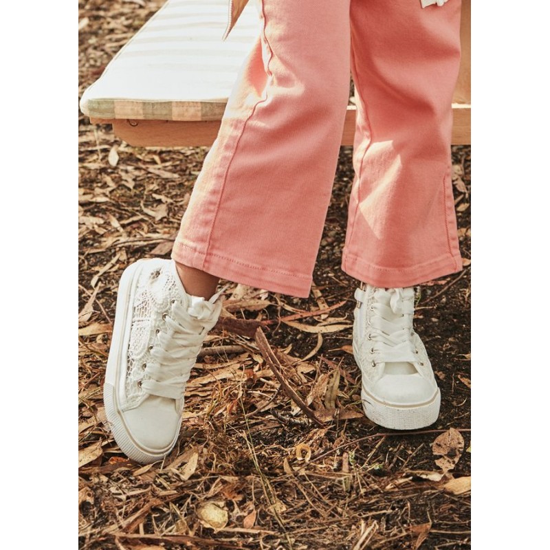 Scarpette in macramè Scarpe