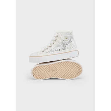 Scarpette in macramè Scarpe