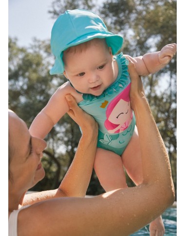Costume e cappello sirena            Neonata 0/36