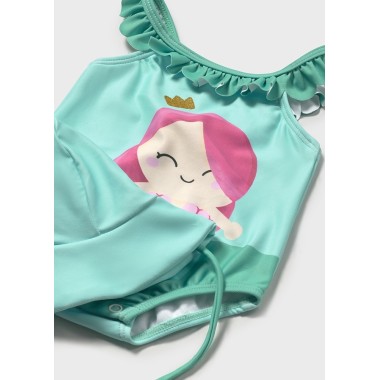 Costume e cappello sirena            Neonata 0/36