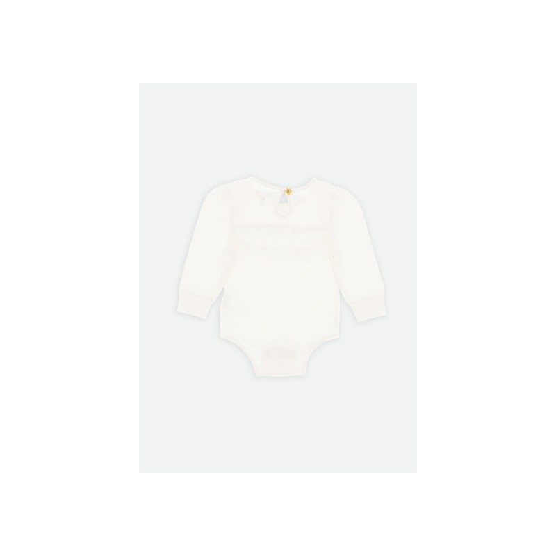 Body con colletto tulle Bimba 2/6