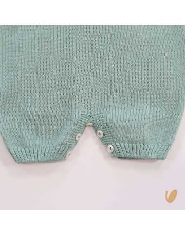 Romper in thread with little roses