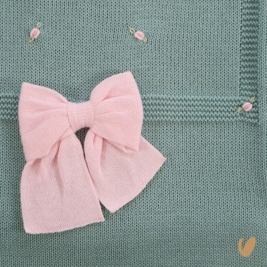 Coperta roselline punto vapore filo di cotone Coperta e Lenzuola