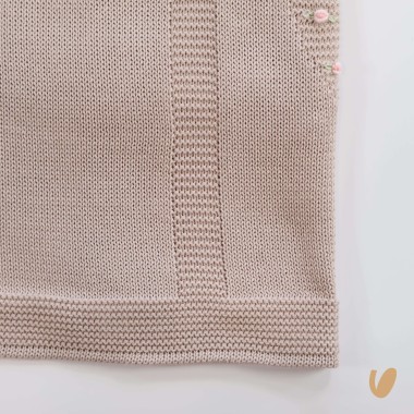 Coperta cuore e roselline in filo Coperta e Lenzuola