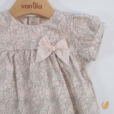 Pagliaccetto fiorellini Completo e Pagliaccetto