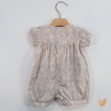 Pagliaccetto fiorellini Completo e Pagliaccetto