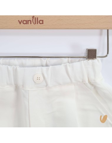 Soft linen Bermuda shorts