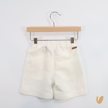 Bermuda morbido in lino Pantaloni