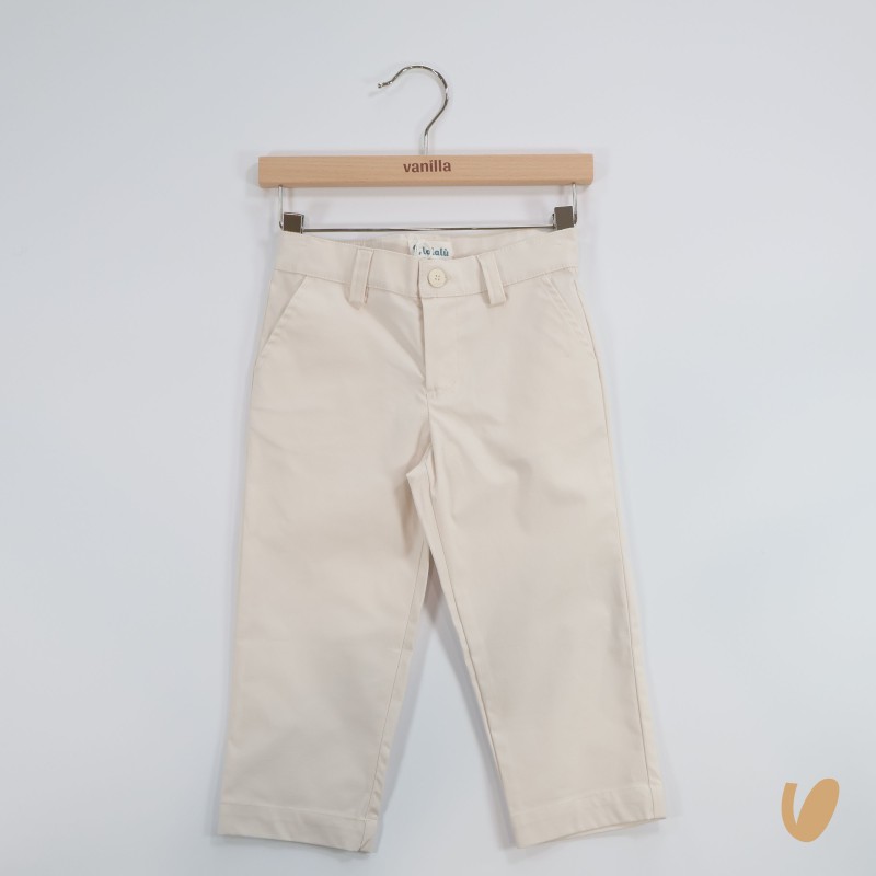 Pantalone in gabardina Pantaloni