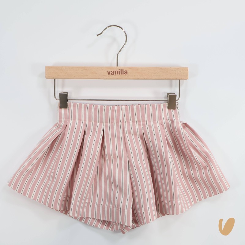 Short righe Gonna e Shorts