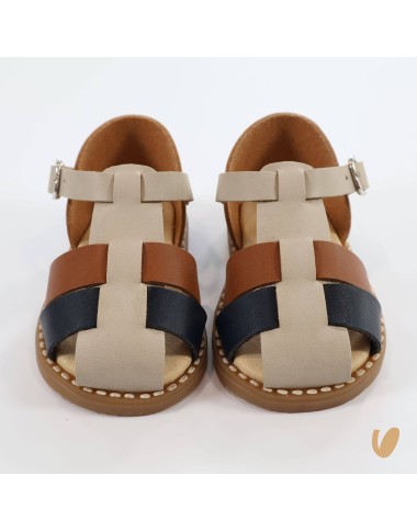 Ragnetto in pelle Sandali 19/32