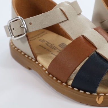 Ragnetto in pelle Sandali 19/32