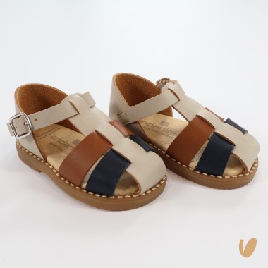 Ragnetto in pelle Sandali 19/32