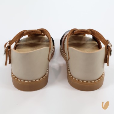 Ragnetto in pelle Sandali 19/32