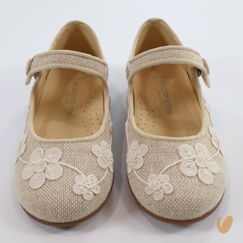 Ballerine ricami in lino Ballerine 19/32