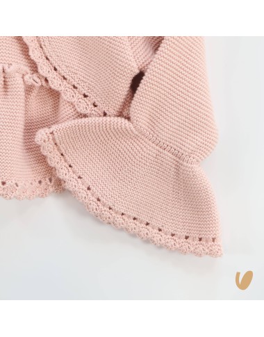 Cardigan in cotton thread