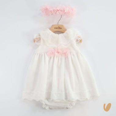 Abito e fascia Neonata 0/36