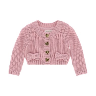 Cardigan corto con fascia Neonata 0/36