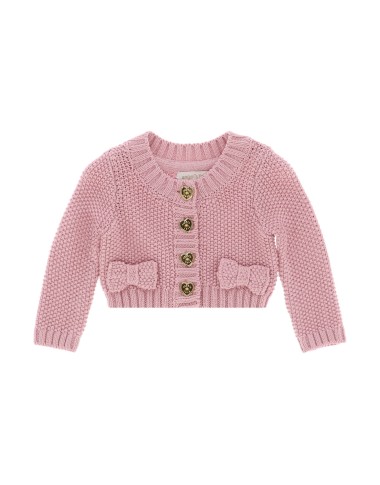 Cardigan corto con fascia Cardigan e Giacchini