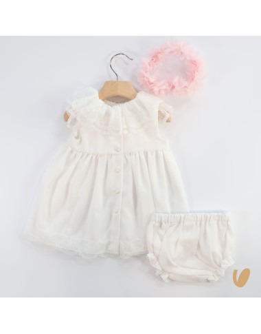 Abito e fascia Neonata 0/36