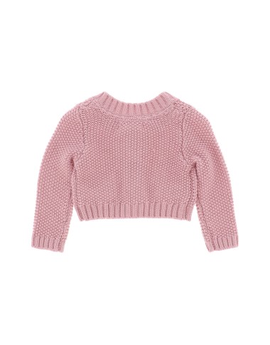 Cardigan corto con fascia Neonata 0/36