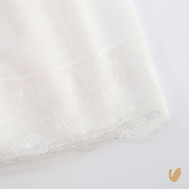 Abito lungo con cuffia Battesimo