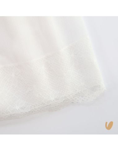 Abito lungo con cuffia Battesimo