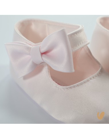 Satin dancer with bow