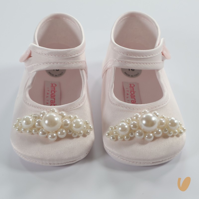 Ballerina in raso con perle Culla LEI 15/20