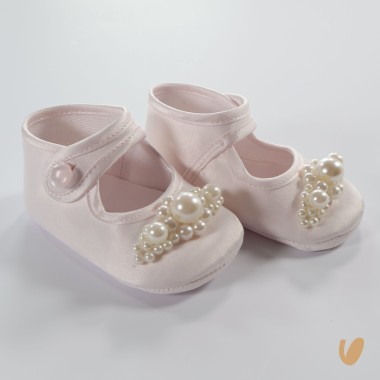Ballerina in raso con perle Culla LEI 15/20