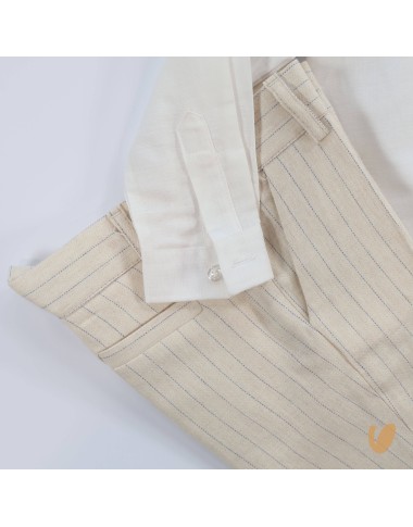 Glazed finish in linen