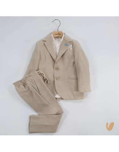 Completo in lino Paggetto