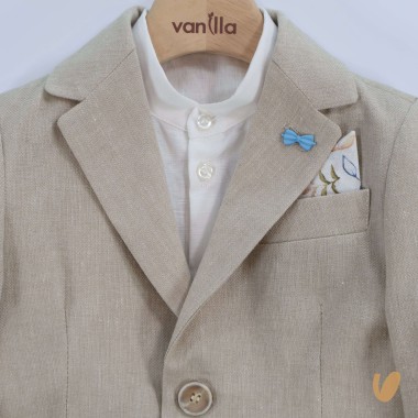 Completo in lino Paggetto