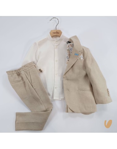 Completo in lino Paggetto