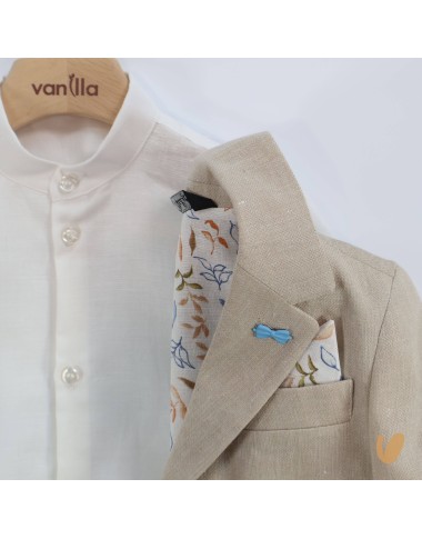 Completo in lino Paggetto