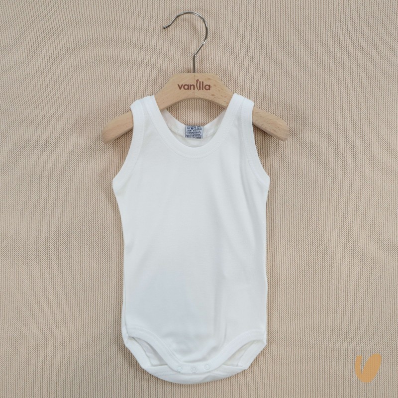 Body giromanica 100% bambù Body Bretelline