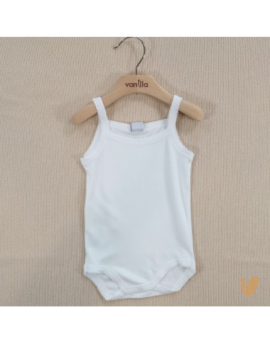 Body smerlato 100% bambù Body Bretelline