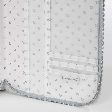 Porta documenti icon azzurro Borse Maternità