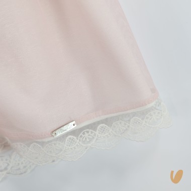 Abito e cuffietta elegante Battesimo