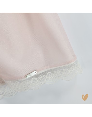 Abito e cuffietta elegante Battesimo