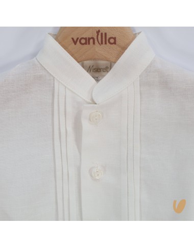 Completo elegante in lino Battesimo