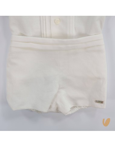 Completo elegante in lino Battesimo