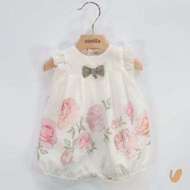 Pagliaccetto rose Completo e Pagliaccetto