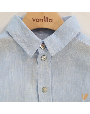 Shirt and bermuda in pure linen